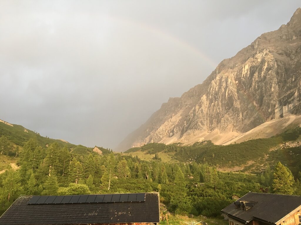 26.08.2017 ...inklusive Regenbogen