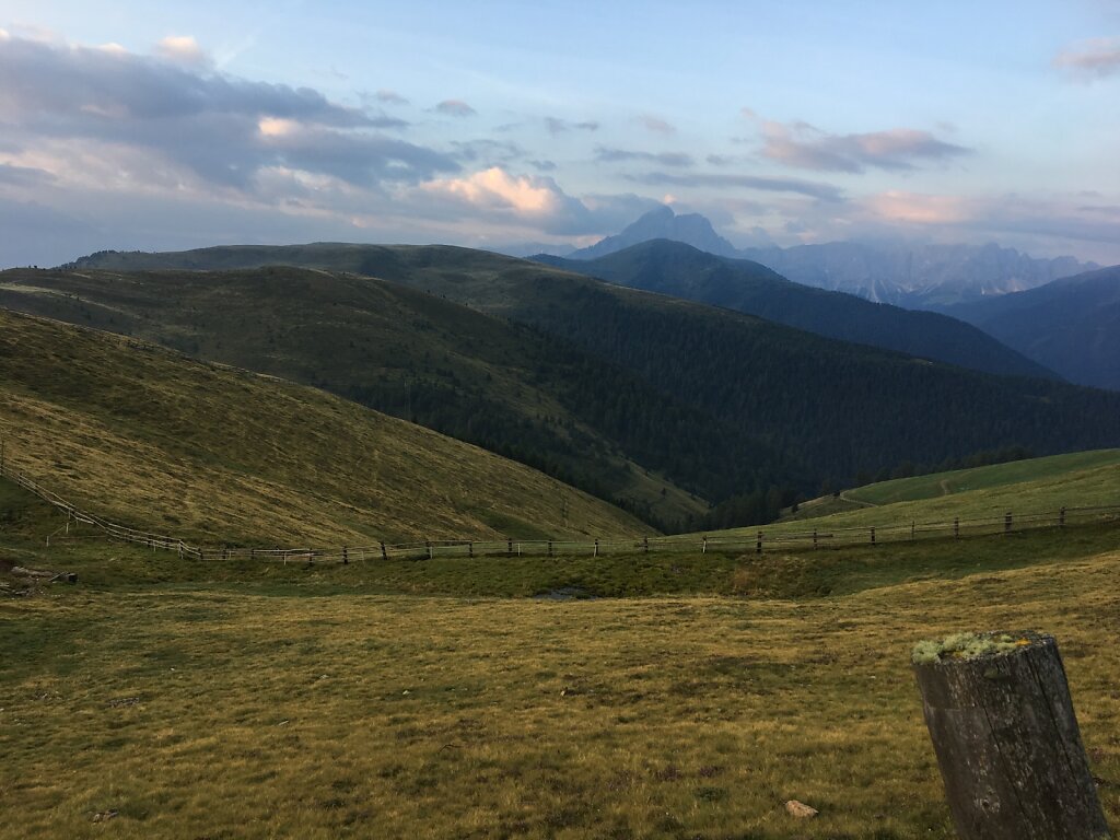 12.08.2018 Die letzten Meter Richtung Dolomiten