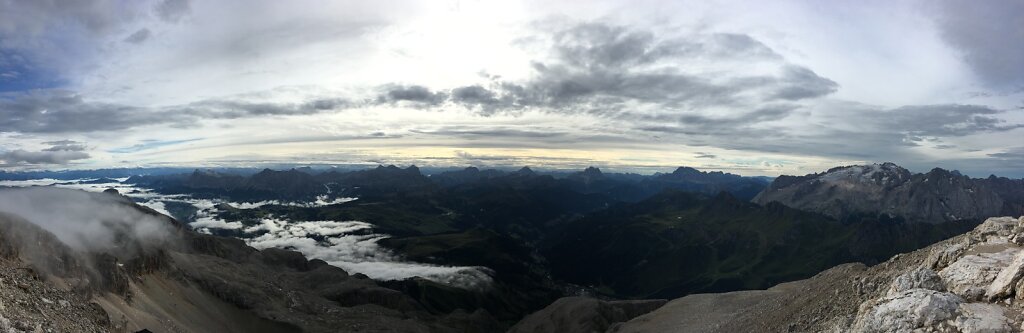 14.08.2018 Panorama vom Piz Boé