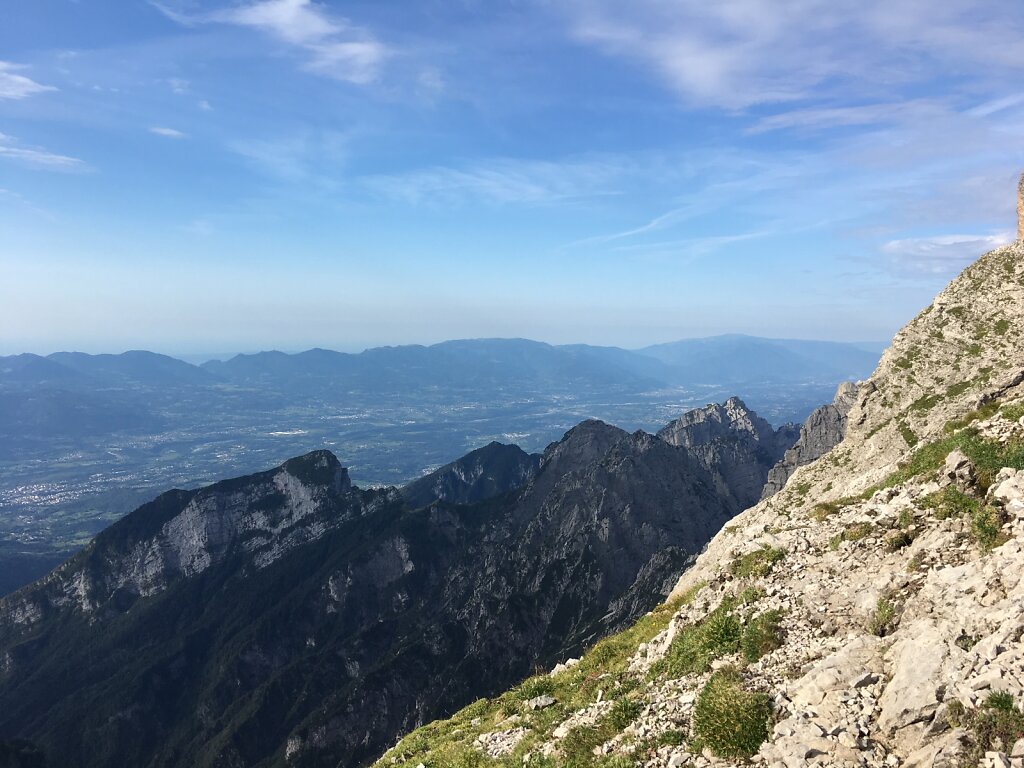 18.08.2018 Erster Ausblick ohne Berge