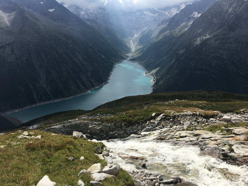 09.08.2018 Der Schlegeisspeicher