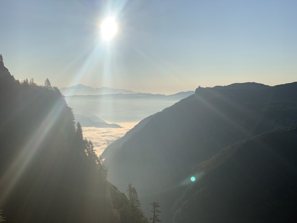 26.08.2021 Im Tal hält er sich noch länger...